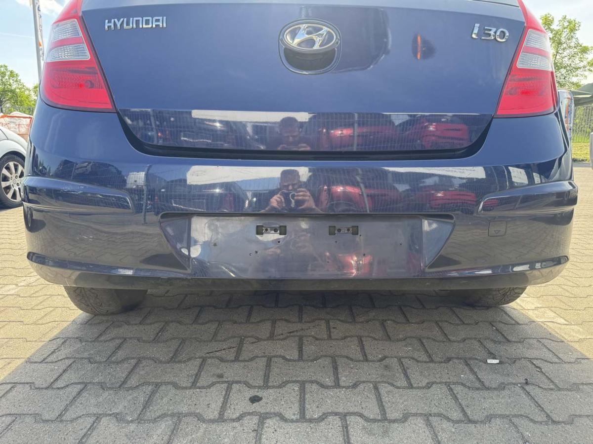 Hyundai I30 FD original Sto&szlig;stange Stossf&auml;nger hinten 2X Indigo Blue Flie&szlig;heck Bj.2008